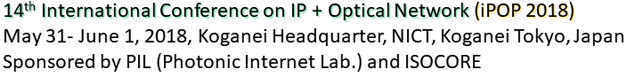 IP + Optical Network  (iPOP 2018)